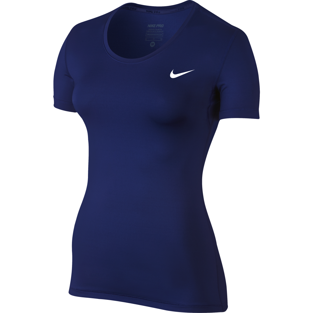 Nike T-Shirt Mm Cool Train Bluette Donna XS