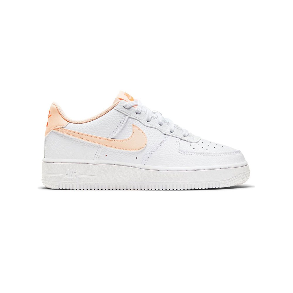 Nike Sneakers Air Force 1 Bianco Rosa Bambina - Acquista online su