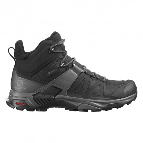 Salomon Pedule Trekking X Ultra 4 Mid Gtx Nero Grigio Uomo