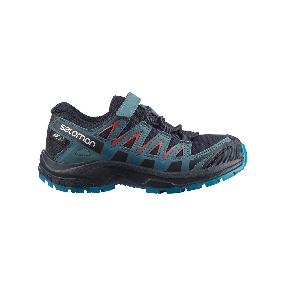 Salomon Scarpe Trekking Xa Pro 3d Cswp K Grigio Blu Bambino EUR 26