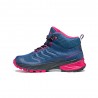 Scarpa Pedule Trekking Rush Mid Gtx Blu Fuxia Donna