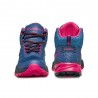 Scarpa Pedule Trekking Rush Mid Gtx Blu Fuxia Donna