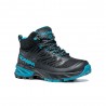 Scarpa Pedule Trekking Rush Mid Gtx Nero Ottanio Uomo