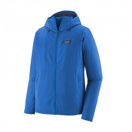Patagonia Felpa In Pile R1 Techface Hoody Superior Blu Uomo
