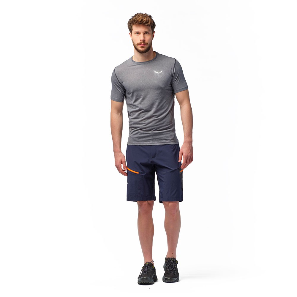 Salewa Pantaloni Corti Trekking Pedroc Cargo 2 Blu Uomo - Acquista online  su Sportland