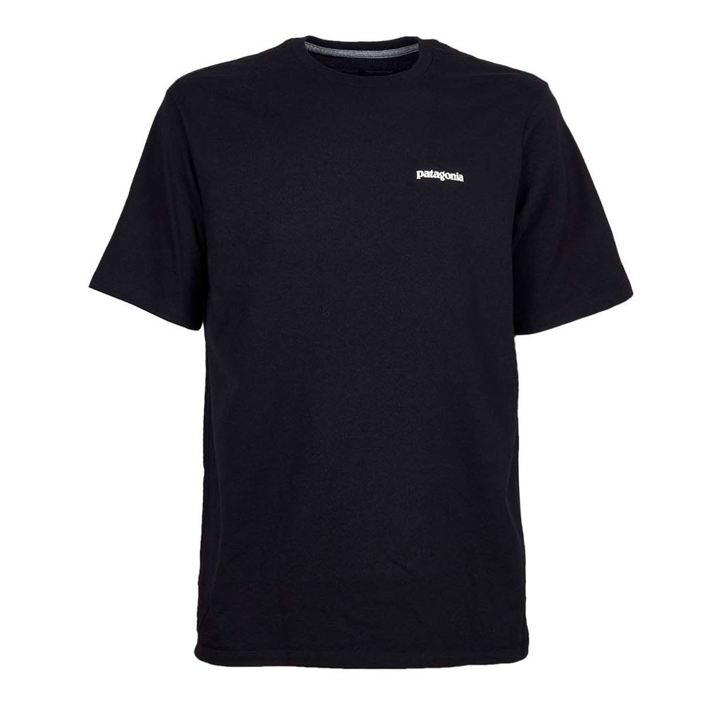 Image of Patagonia T-Shirt P-6 Logo Responsabili-Tee Nero Uomo L