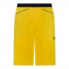 La Sportiva Pantaloni Corti Flatanger Giallo Nero Uomo