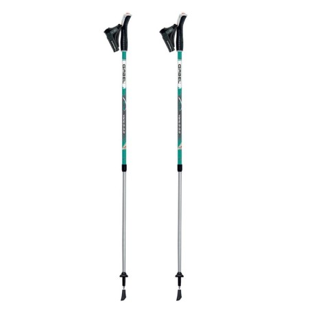 Gabel Bastoncini Trekking Nordic Vario S-9.6 Ottanio