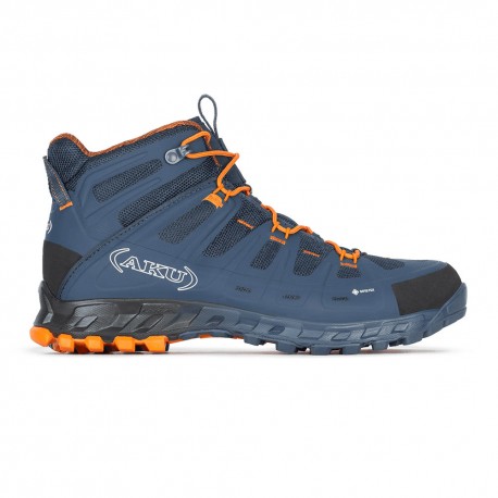 Aku Pedule Trekking Selvatica Mid Gtx Blu Arancio Uomo