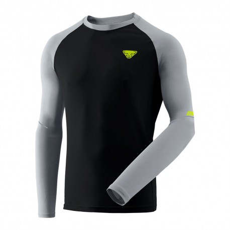 Dynafit Maglia Trail Running Alpine Pro Nero Grigio Uomo