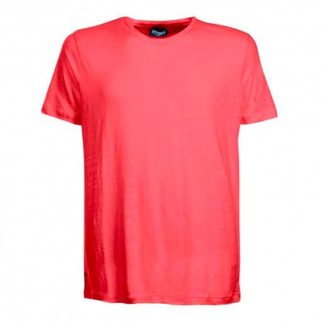 Zeybra T-Shirt Mare Lino Corallo Uomo