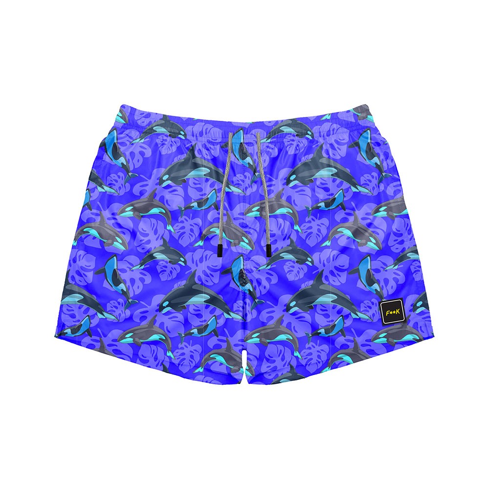 Effek Costume Boxer Delfino Blu Uomo XL