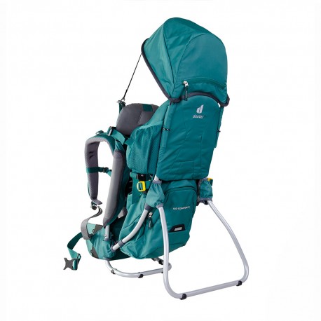 Deuter Zaino Trekking Porta Bimbo Kid Comfort 1 Set Verde