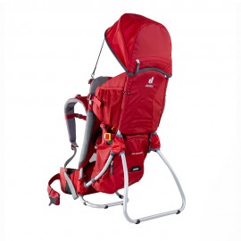 Deuter Zaino Trekking Porta Bimbo Kid Comfort 1 Set Rosso