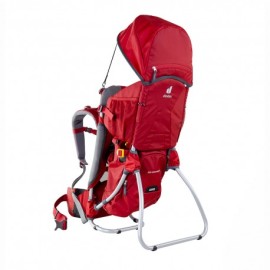 Deuter Zaino Trekking Porta Bimbo Kid Comfort 1 Set Rosso