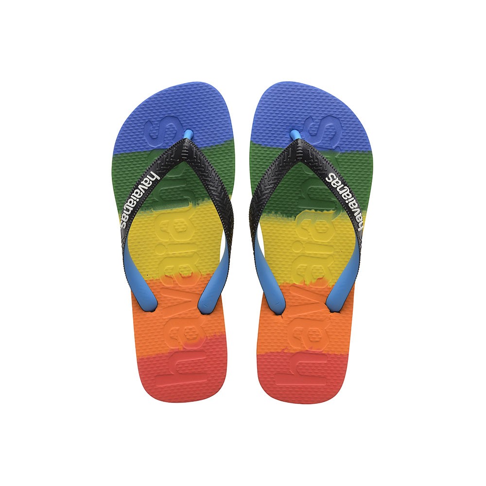 Havaianas Top Logomania Multicolore - Infradito Mare Uomo BRASIL 37/38 - EUR 39/40