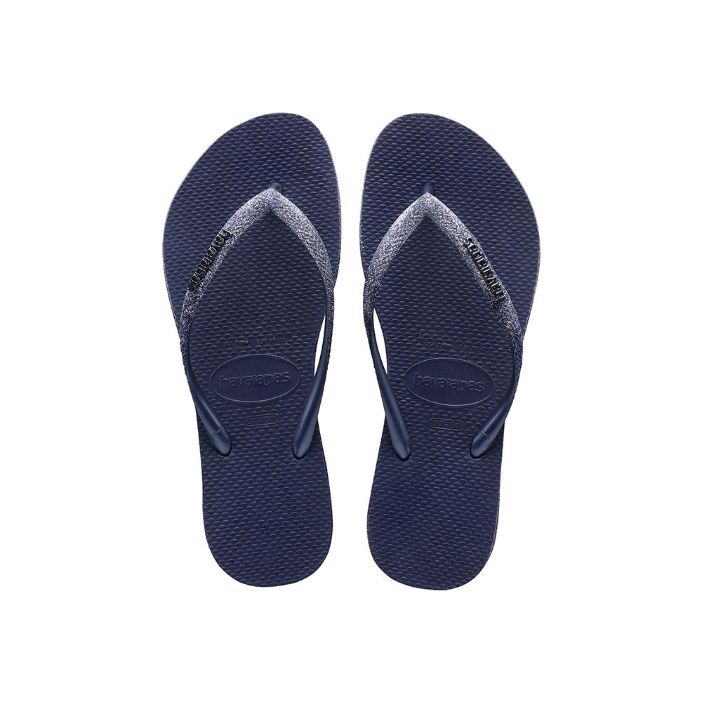 Havaianas Infradito Mare Slim Sparkle II Blu Donna BRASIL 35/36 - EUR 37/38