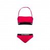 Sundek Bikini Logo Parlato Fucsia Bambina