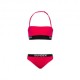 Sundek Bikini Logo Parlato Fucsia Bambina