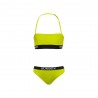 Sundek Bikini Logo Parlato Giallo Bambina