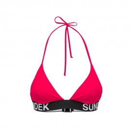 Top Triangolo fucsia
