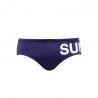 Sundek Costume Slip Big Logo Blu Uomo