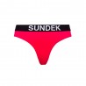 Sundek Costume Slip Logo Fucsia Donna