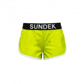 Sundek Pantaloncini Mare Giallo Bambina