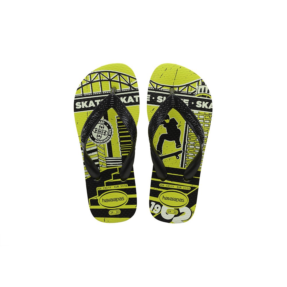 Havaianas Infradito Mare Athletic Giallo Bambino BRASIL 29/30 - EUR 31/32