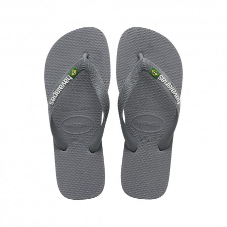 Havaianas Infradito Mare Brasil Grigio Metallizzato Uomo