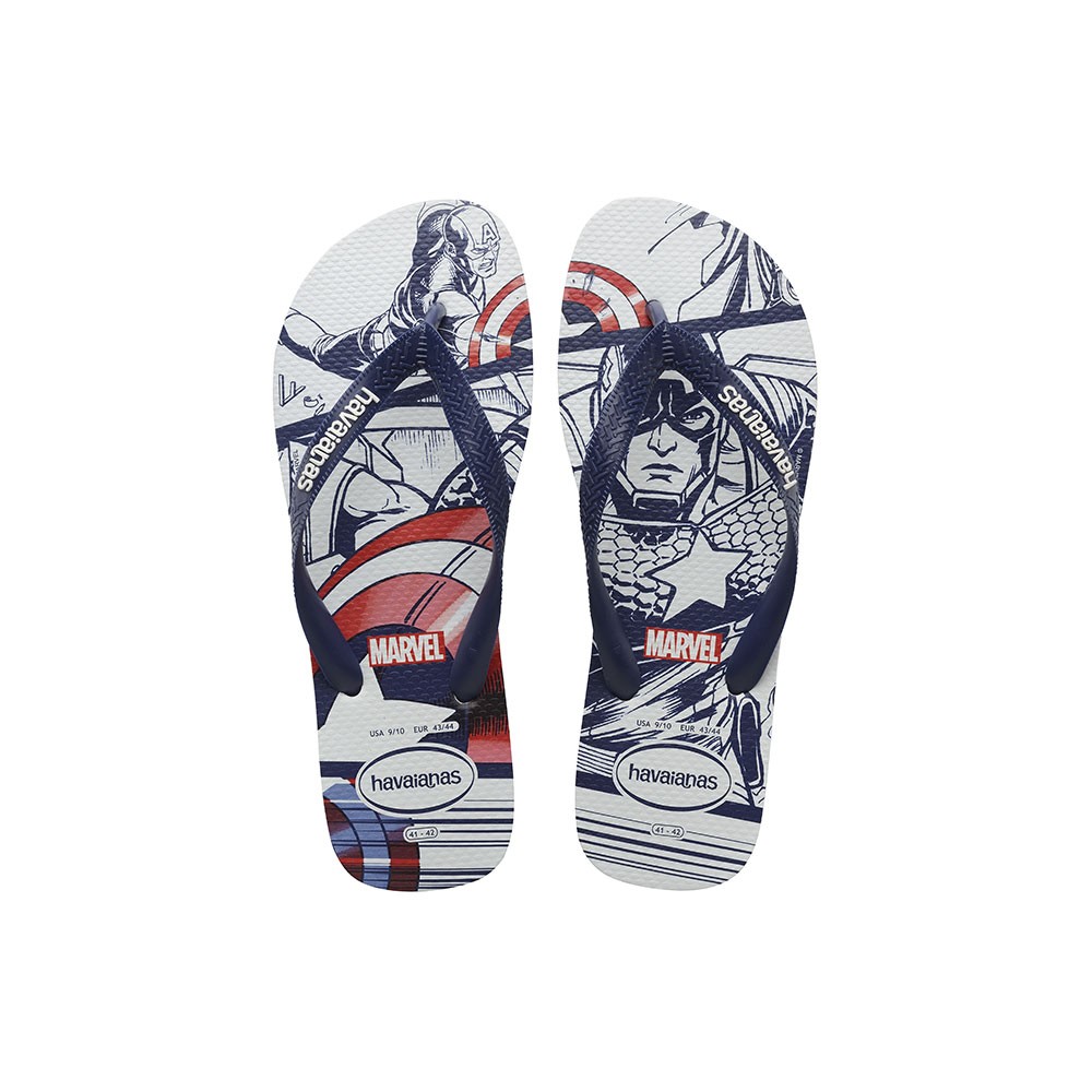 Havaianas Infradito Mare Marvel Bianco Bambino BRASIL 27/28 - EUR 29/30