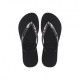 Havaianas Infradito Mare Slim Flatform Glitter Nero Donna