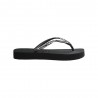 Havaianas Infradito Mare Slim Flatform Glitter Nero Donna