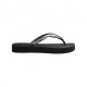 Havaianas Infradito Mare Slim Flatform Glitter Nero Donna