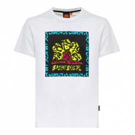 Sundek T-Shirt Mare Logo Bianco Uomo