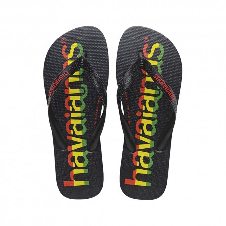 Havaianas Infradito Mare Top Logomania Nero Uomo