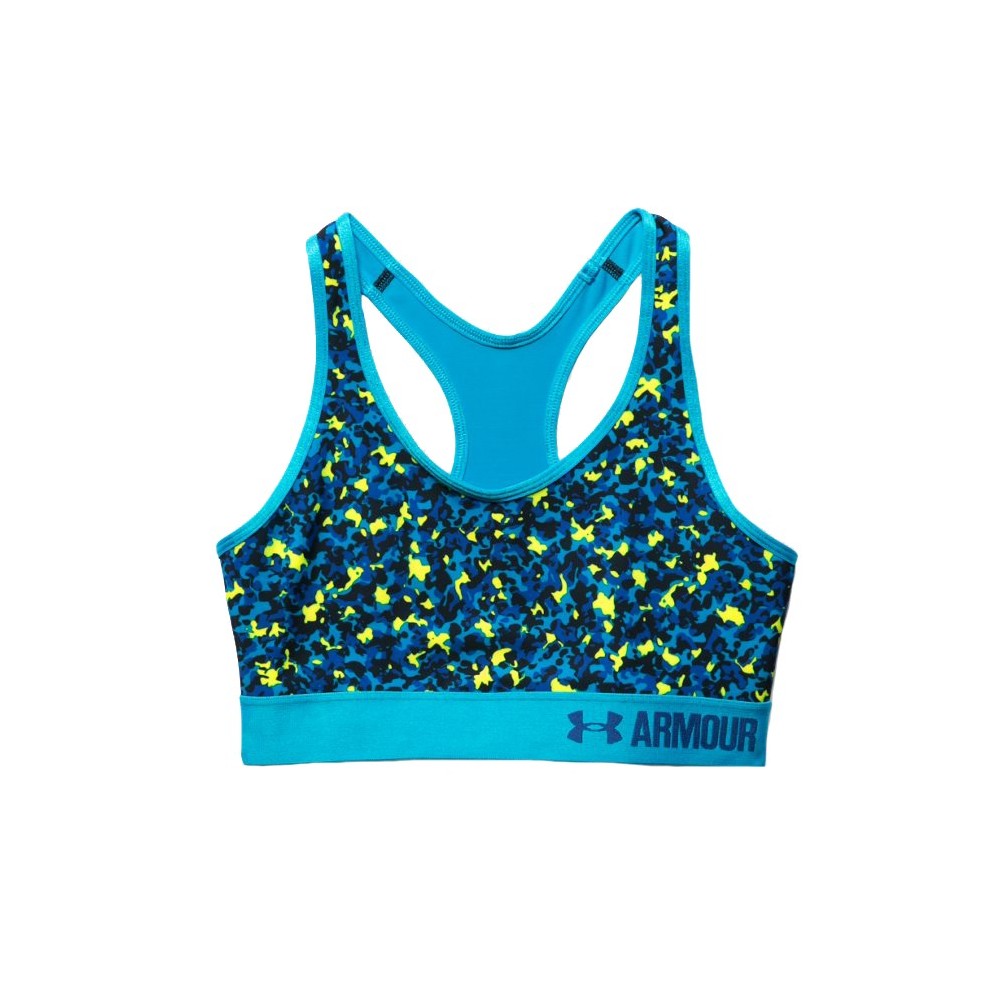 Under Armour Bra Mid Sup Train Camo Donna XS