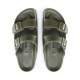 Birkenstock Sandali Arizona Gomma Khaki Uomo