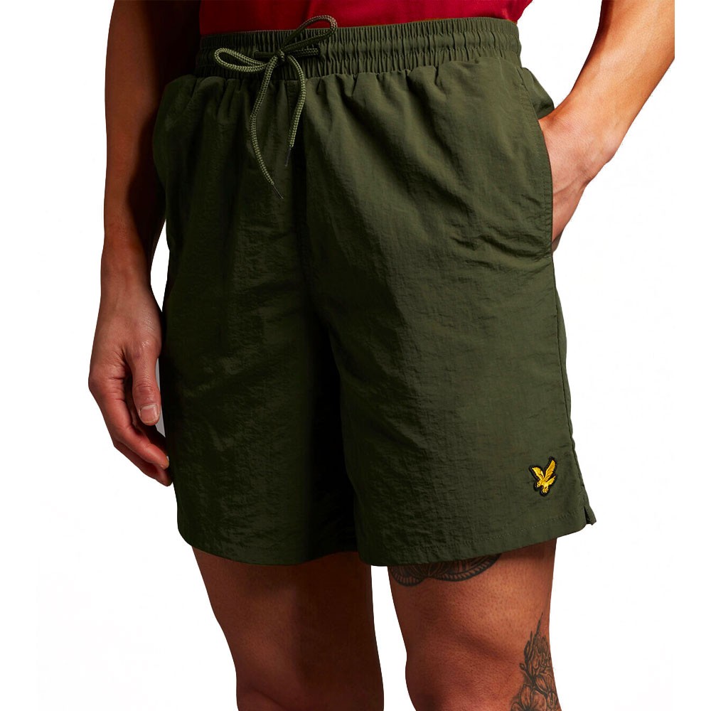 Image of Lyle & Scott Costume Boxer Mare Verde Uomo XS