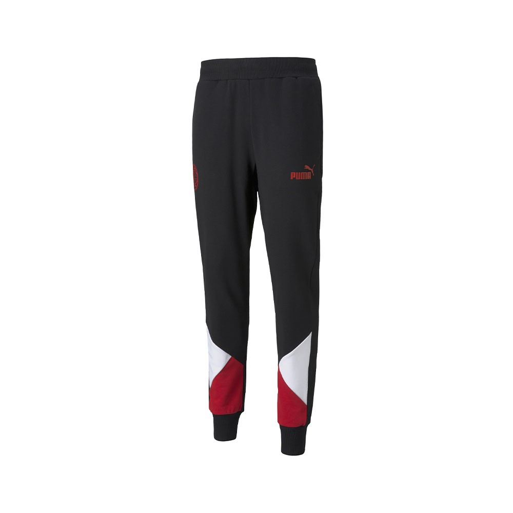 Puma Pantaloni Tuta Ac Milan Ftbl Culture Nero Rosso Uomo - Acquista online  su Sportland