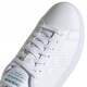 ADIDAS sneakers advantage bianco verde uomo