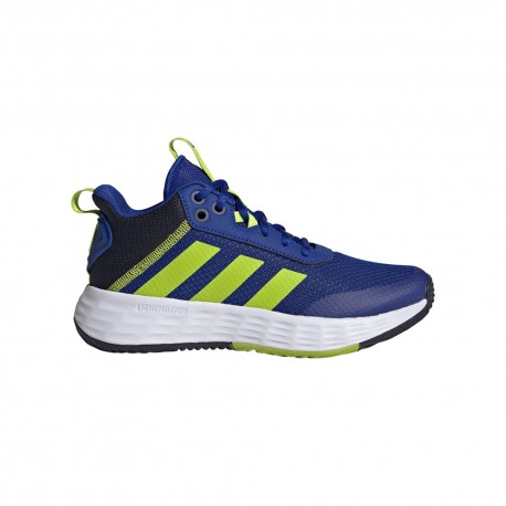 ADIDAS sneakers ownthegame 2.0 gs blu lime bambino