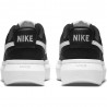 Nike Sneakers Court Vision Alta Nero Bianco Donna