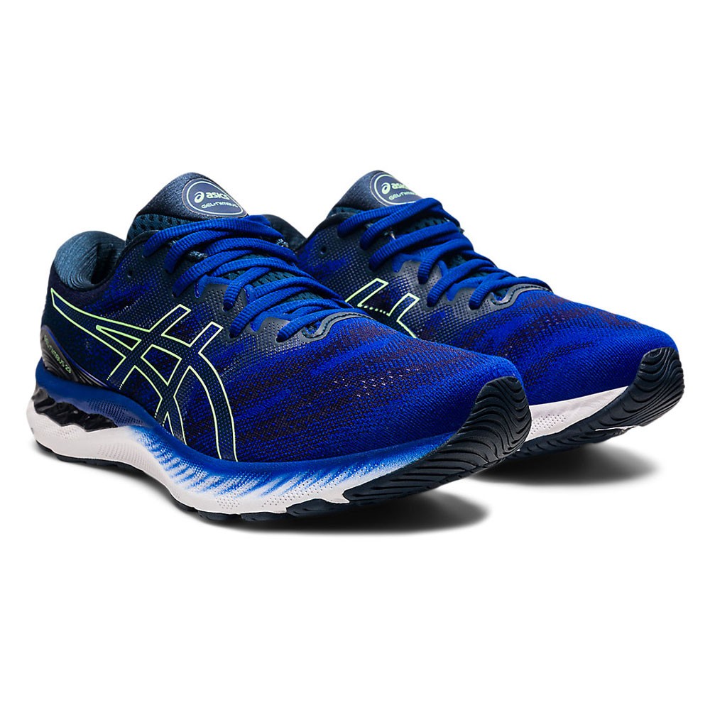 Asics Scarpe Running GelNimbus 23 Blu Lime Uomo Acquista online su