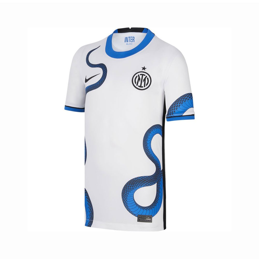 Nike Maglia Maniche Corte Inter Away 21/22 Bianco Nero Ragazzo - Acquista  online su Sportland