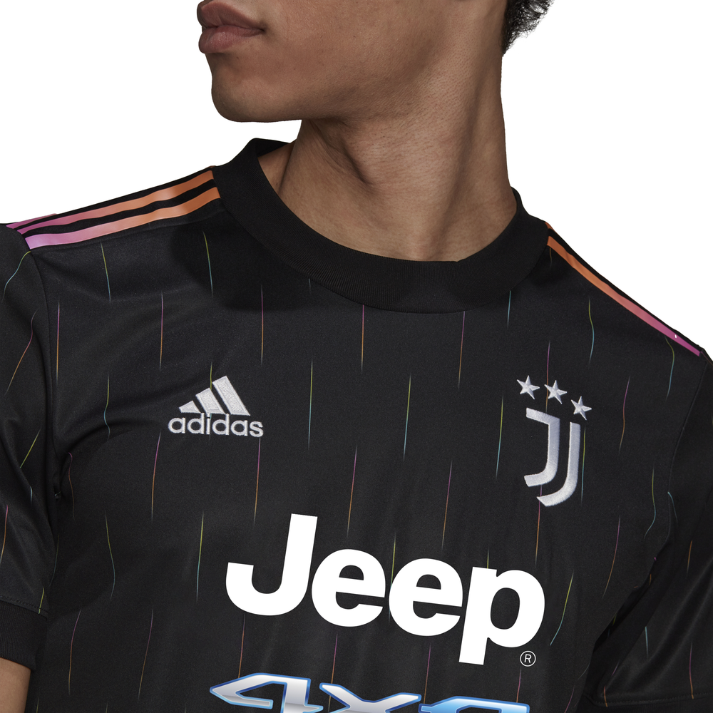 ADIDAS maglia maniche corte juve away 21/22 nero uomo - Acquista online su  Sportland