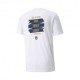 Puma Maglia Mezze Maniche Italia Winner Bianco Blu Bambino