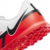 Nike Scarpe Da Calcio Phantom Gt2 Club Tf Bianco Rosso Bambino