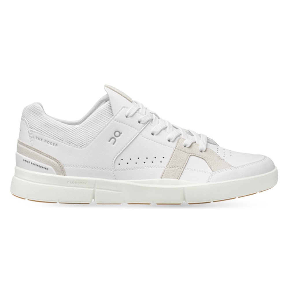On Sneakers The Roger Clubhouse Bianco Sabbia Donna EUR 40 / US 8,5