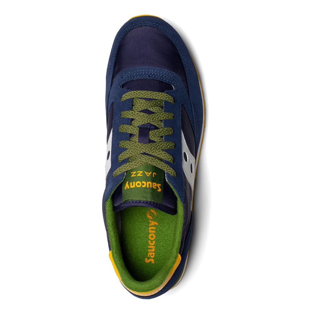 Saucony Jazz Uomo grigio giallo blu - Odolmo calzature - Pieve di soligo